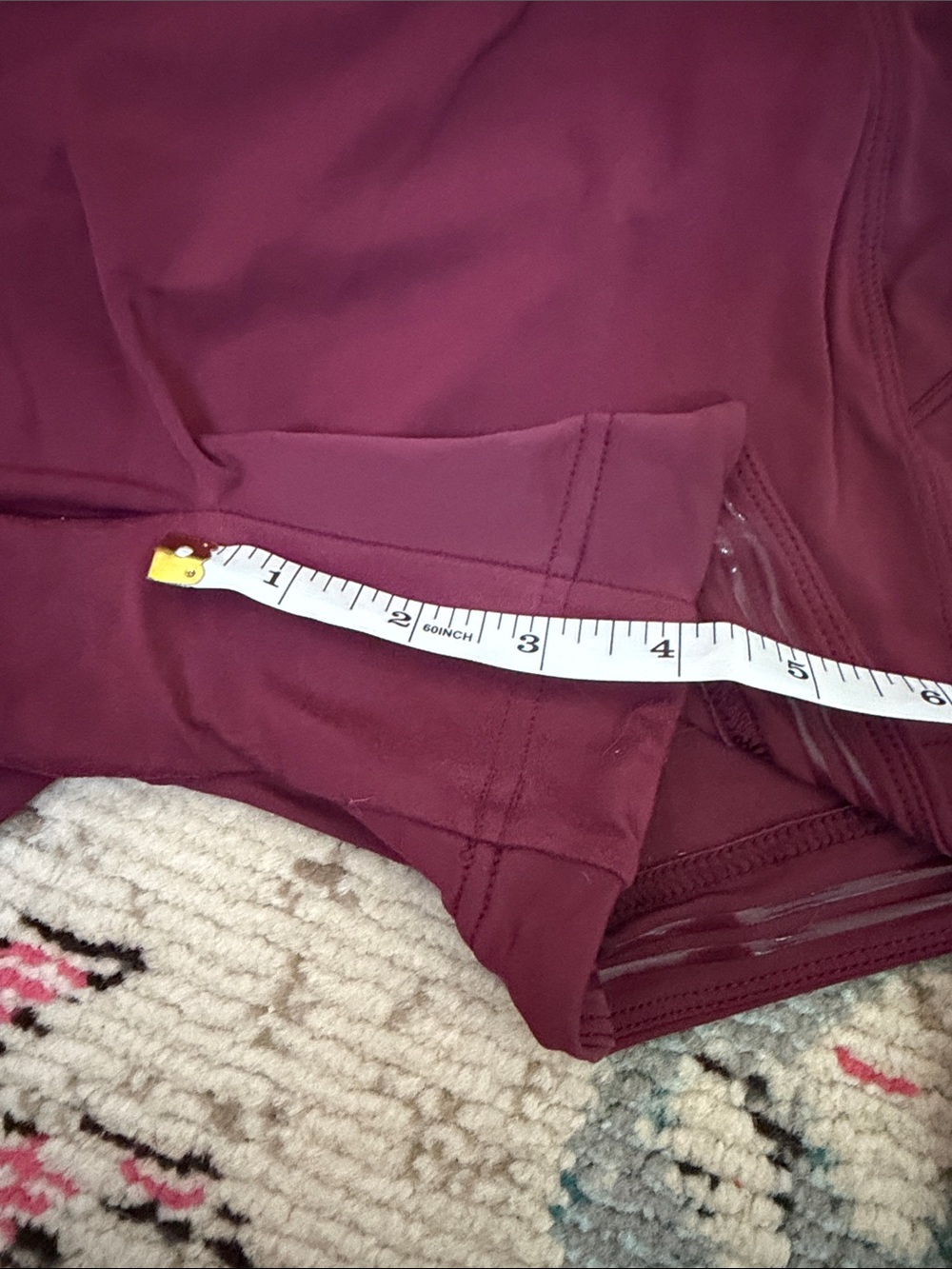 Tracksmith Women's Maroon Performance Run Shorts Large - Picture 11 of 11